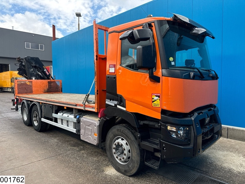 Renault C 380 6X4, EURO 6, HIAB, Remote, Steel suspension - Грузовик бортовой/ Платформа, Автоманипулятор: фото 3 Renault C 380 6X4, EURO 6, HIAB, Remote, Steel suspension - Грузовик бортовой/ Платформа, Автоманипулятор: фото 3