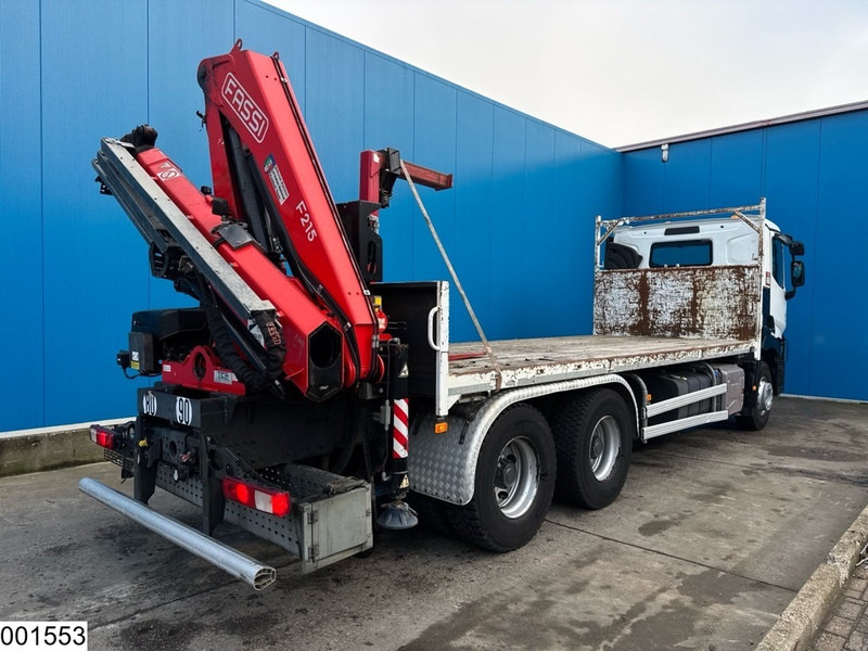 Renault C 380 6x4, EURO 6, Fassi, Steel suspension, Remote - Грузовик бортовой/ Платформа, Автоманипулятор: фото 2 Renault C 380 6x4, EURO 6, Fassi, Steel suspension, Remote - Грузовик бортовой/ Платформа, Автоманипулятор: фото 2