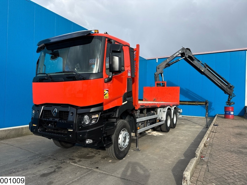 Renault C 380 6x4, EURO 6, Hiab, Remote - Грузовик бортовой/ Платформа, Автоманипулятор: фото 3 Renault C 380 6x4, EURO 6, Hiab, Remote - Грузовик бортовой/ Платформа, Автоманипулятор: фото 3