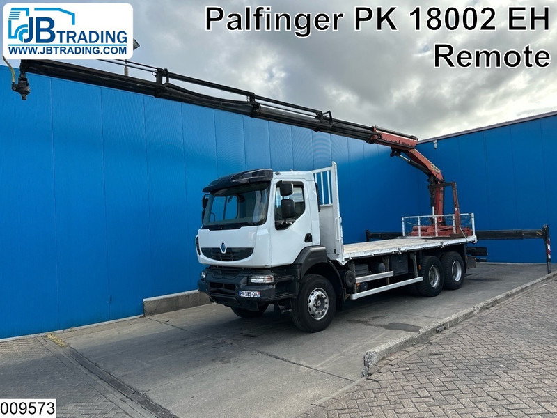 Renault Kerax 380 Dxi 6X4, EURO 6, Retarder, Palfinger, Remote - Грузовик бортовой/ Платформа, Автоманипулятор: фото 1 Renault Kerax 380 Dxi 6X4, EURO 6, Retarder, Palfinger, Remote - Грузовик бортовой/ Платформа, Автоманипулятор: фото 1