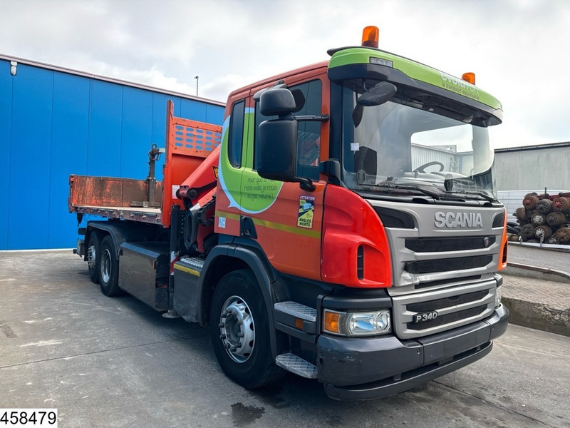 Scania P 340 6x2, CNG, Retarder, Palfinger, Remote - Самосвал, Автоманипулятор: фото 3 Scania P 340 6x2, CNG, Retarder, Palfinger, Remote - Самосвал, Автоманипулятор: фото 3