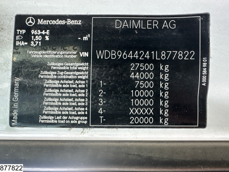 Тягач Mercedes-Benz Arocs 2642 6x4, EURO 6, Liebherr, 10m3: фото 7 Тягач Mercedes-Benz Arocs 2642 6x4, EURO 6, Liebherr, 10m3: фото 7