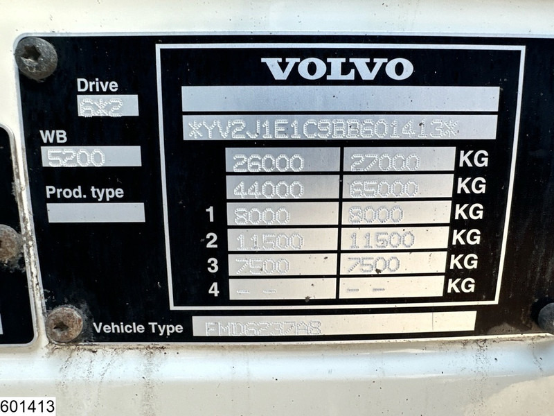 Volvo FM 370 6X2, EURO 5, Palfinger, Remote в лизинг Volvo FM 370 6X2, EURO 5, Palfinger, Remote: фото 7