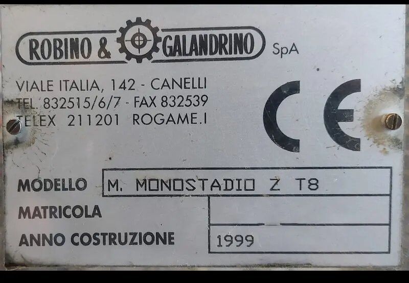 Used capsuling Machine ROBINO GALANDRINO up to 150 - Оборудование для производства напитков: фото 2 Used capsuling Machine ROBINO GALANDRINO up to 150 - Оборудование для производства напитков: фото 2