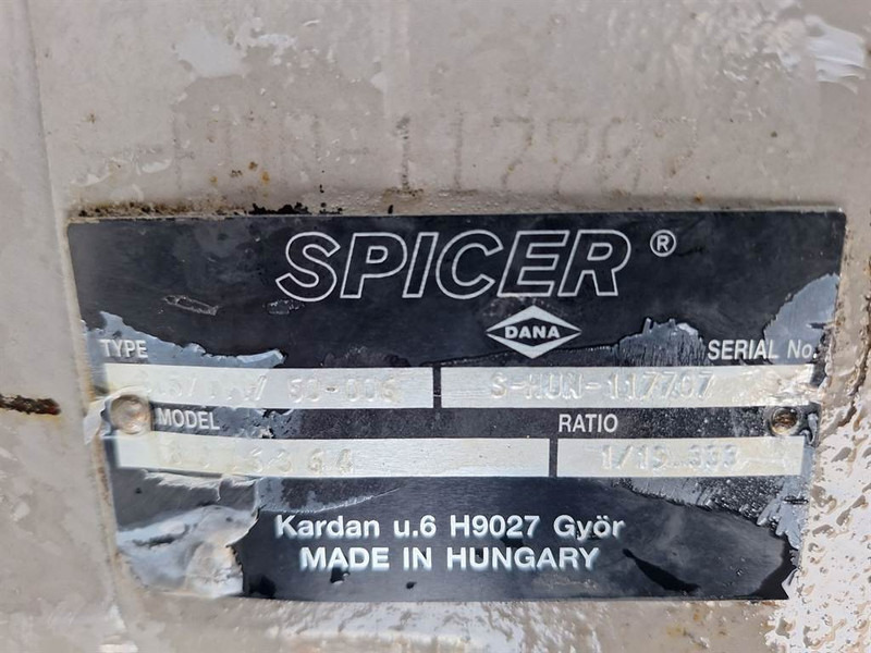 Atlas 65-Spicer Dana 315/111/50-8006364-Axle/Achse/As - Ось и запчасти для Строительной техники: фото 4 Atlas 65-Spicer Dana 315/111/50-8006364-Axle/Achse/As - Ось и запчасти для Строительной техники: фото 4