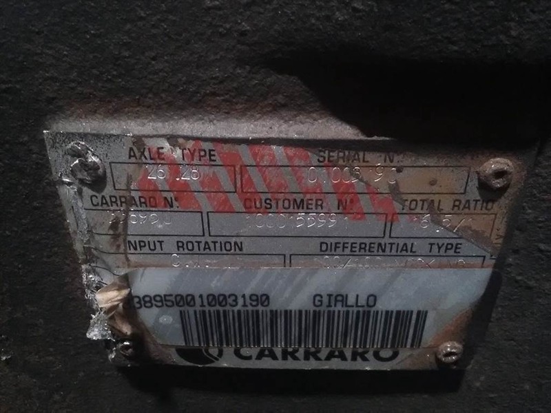 Carraro 26.28 - Kramer 880 - Axle/Achse/As - Ось и запчасти для Строительной техники: фото 2 Carraro 26.28 - Kramer 880 - Axle/Achse/As - Ось и запчасти для Строительной техники: фото 2