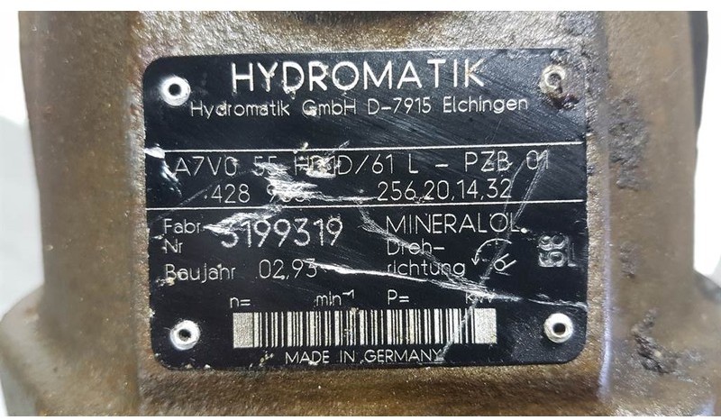 Hydromatik A7VO55HD1D/61L - Load sensing pump - Гидравлика: фото 4 Hydromatik A7VO55HD1D/61L - Load sensing pump - Гидравлика: фото 4