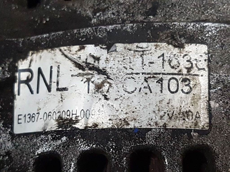 Двигатель для Строительной техники Kubota 12V 30A - Alternator/Lichtmaschine/Dynamo: фото 6 Двигатель для Строительной техники Kubota 12V 30A - Alternator/Lichtmaschine/Dynamo: фото 6