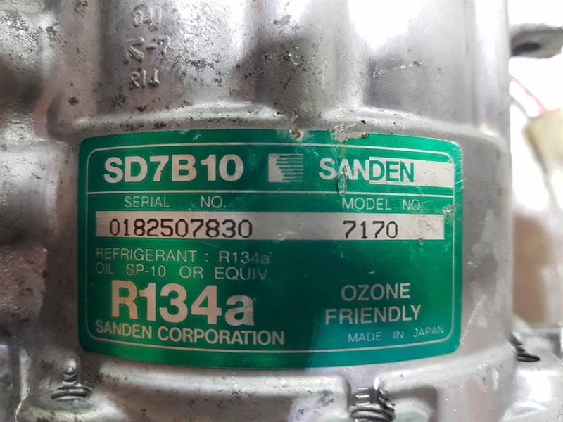 Liebherr L507-Sanden SD7B10-7170-Compressor/Kompressor - Компрессор кондиционера для Строительной техники: фото 4 Liebherr L507-Sanden SD7B10-7170-Compressor/Kompressor - Компрессор кондиционера для Строительной техники: фото 4