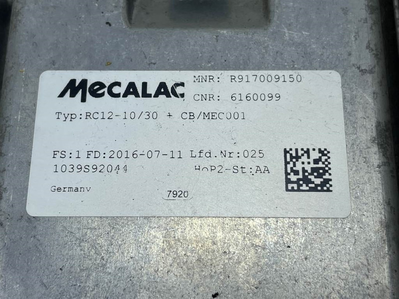 Mecalac 12MTX-6160099-ECU/Control box/Steuermodul - Электрическая система для Строительной техники: фото 4 Mecalac 12MTX-6160099-ECU/Control box/Steuermodul - Электрическая система для Строительной техники: фото 4