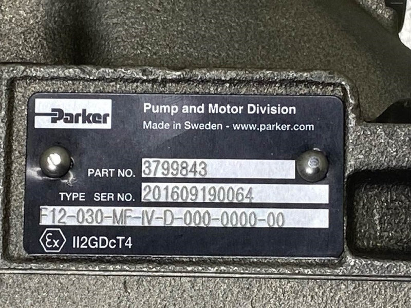 Parker F12-030-MF-IV-D-Drive motor/Fahrmotor/Rijmotor - Гидравлика для Строительной техники: фото 5 Parker F12-030-MF-IV-D-Drive motor/Fahrmotor/Rijmotor - Гидравлика для Строительной техники: фото 5