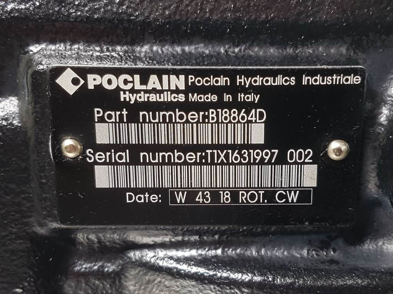 Poclain B18864D - Drive pump/Fahrpumpe/Rijpomp - Гидравлика для Строительной техники: фото 5 Poclain B18864D - Drive pump/Fahrpumpe/Rijpomp - Гидравлика для Строительной техники: фото 5