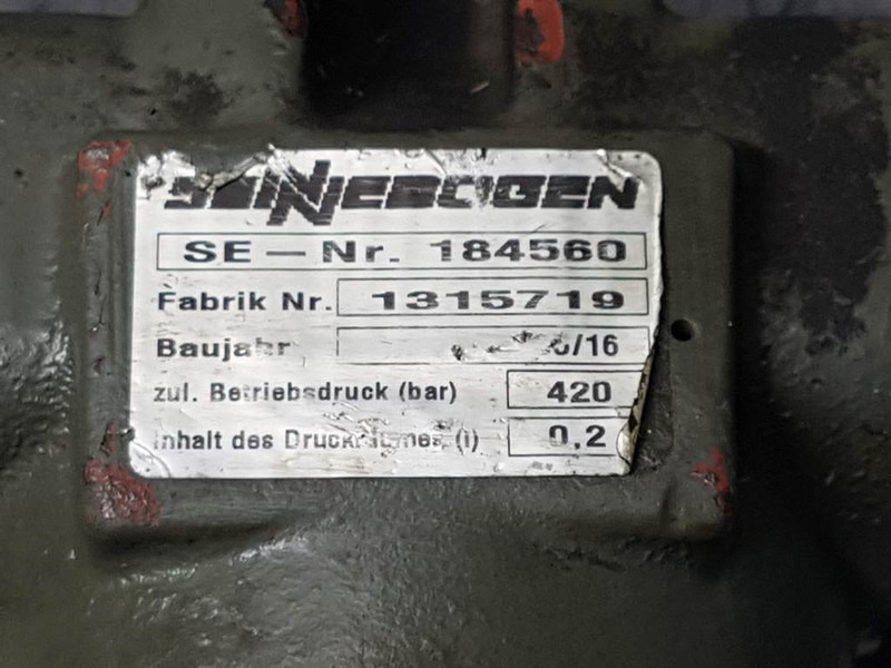 Sennebogen 184560 - 818 - Thermostat/Thermostaat - Гидравлика: фото 3 Sennebogen 184560 - 818 - Thermostat/Thermostaat - Гидравлика: фото 3