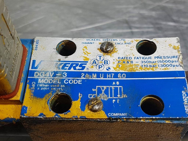 Vickers DG4V32AMUH760 - Valve/Ventile/Ventiel - Гидравлика для Строительной техники: фото 3 Vickers DG4V32AMUH760 - Valve/Ventile/Ventiel - Гидравлика для Строительной техники: фото 3