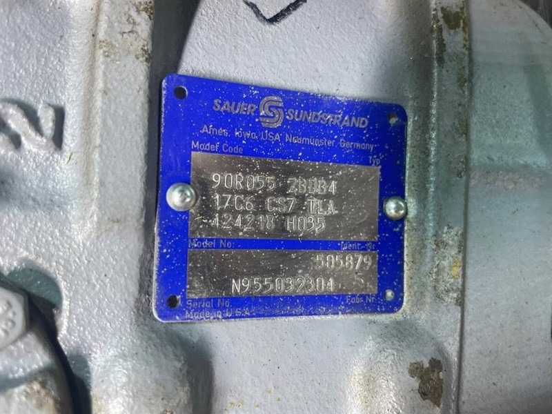 WACKER NEUSON 1000198547-Sauer Danfoss 90R055-Drive pump/Rijpomp - Гидравлика для Строительной техники: фото 5 WACKER NEUSON 1000198547-Sauer Danfoss 90R055-Drive pump/Rijpomp - Гидравлика для Строительной техники: фото 5