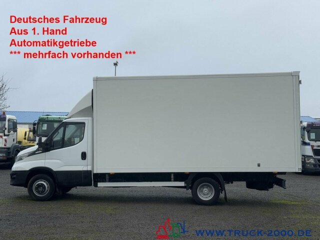 Фургон с закрытым кузовом Iveco Daily 72C180 HiMatic Autom. Koffer 3.5t Nutzlast: фото 1