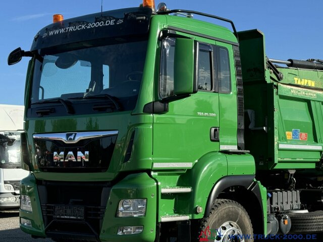 Самосвал, Автоманипулятор MAN TGS 26.500 6x4 Meiller + Kran + Bordmatik 137TKM: фото 9
