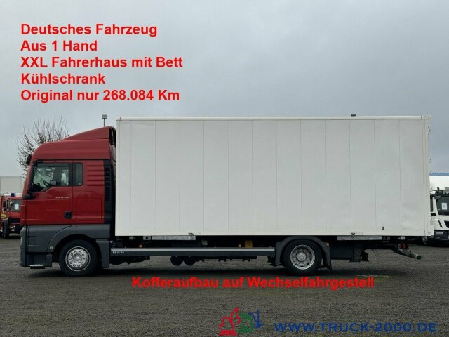 MAN TGX 18.360 BDF- Koffer XL Haus Standhzg 268TKM - Грузовик с закрытым кузовом: фото 1 MAN TGX 18.360 BDF- Koffer XL Haus Standhzg 268TKM - Грузовик с закрытым кузовом: фото 1