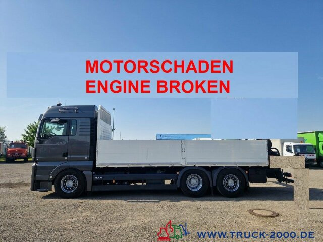 MAN TGX 26.500 Motorschaden / Engine broken - Грузовик бортовой/ Платформа, Автоманипулятор: фото 1 MAN TGX 26.500 Motorschaden / Engine broken - Грузовик бортовой/ Платформа, Автоманипулятор: фото 1