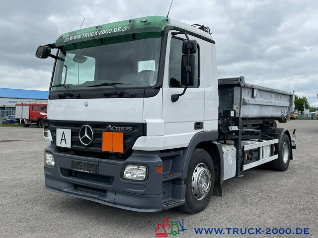 Mercedes-Benz 1841L Abroller + Kran + FB 7.6m=1.2 t. - Крюковой мультилифт, Автоманипулятор: фото 2 Mercedes-Benz 1841L Abroller + Kran + FB 7.6m=1.2 t. - Крюковой мультилифт, Автоманипулятор: фото 2