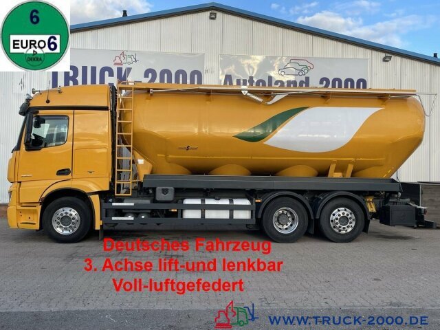 Mercedes-Benz Actros 2545 Silo 31m³ Getreide Staub Rieselgüter - Грузовик-цистерна: фото 1 Mercedes-Benz Actros 2545 Silo 31m³ Getreide Staub Rieselgüter - Грузовик-цистерна: фото 1