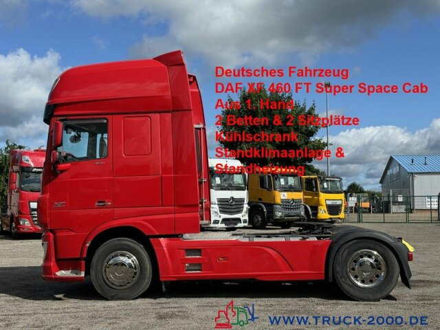 DAF XF 480 FT Super Space Cab 2 Betten + Kühlschrank - Тягач: фото 1 DAF XF 480 FT Super Space Cab 2 Betten + Kühlschrank - Тягач: фото 1