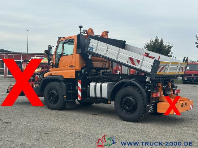 Самосвал Unimog U 500 Vario Pilot Wechsellenkung EasyDrive Klima: фото 6