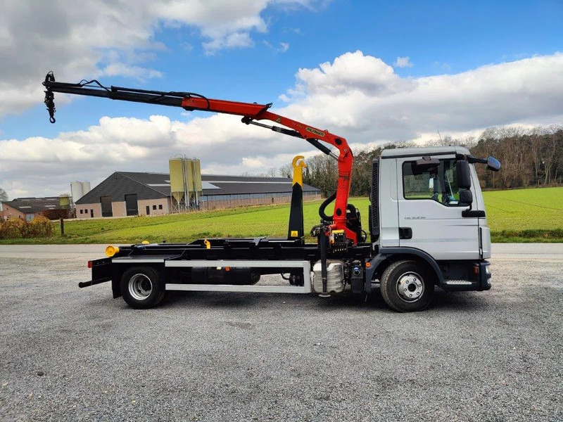 MAN TGL 12.250 Containersysteem Jimeca met kraan Palfinger PK4501 - Крюковой мультилифт, Автоманипулятор: фото 4 MAN TGL 12.250 Containersysteem Jimeca met kraan Palfinger PK4501 - Крюковой мультилифт, Автоманипулятор: фото 4