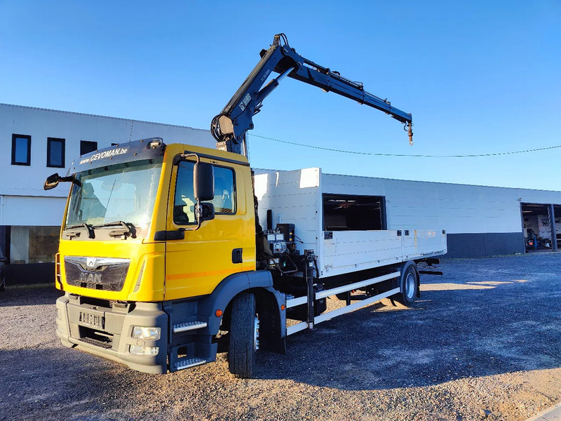 MAN TGM 18.250 Open box + HIAB 166-3 - Грузовик бортовой/ Платформа, Автоманипулятор: фото 1 MAN TGM 18.250 Open box + HIAB 166-3 - Грузовик бортовой/ Платформа, Автоманипулятор: фото 1