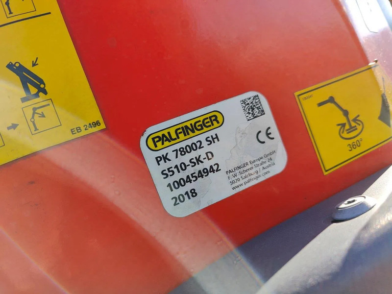 Mercedes-Benz Actros 4151 V8 8x4 Dakdekkerskraan / montagekran Palfinger PK78002 - Автоманипулятор: фото 5 Mercedes-Benz Actros 4151 V8 8x4 Dakdekkerskraan / montagekran Palfinger PK78002 - Автоманипулятор: фото 5