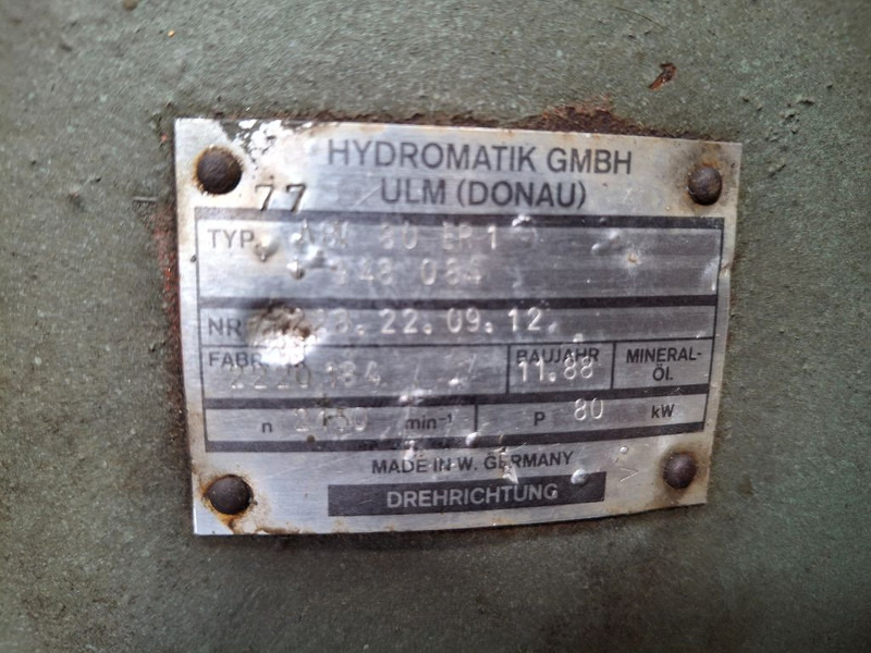 HYDROMATIK ULM A8V 80 ER1 - Гидравлический насос: фото 4 HYDROMATIK ULM A8V 80 ER1 - Гидравлический насос: фото 4