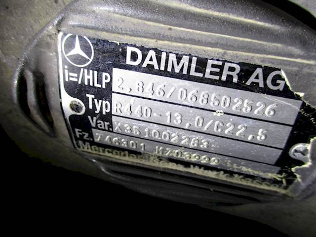 Mercedes-Benz R440-13,0/C22.5 - Задняя ось: фото 5 Mercedes-Benz R440-13,0/C22.5 - Задняя ось: фото 5