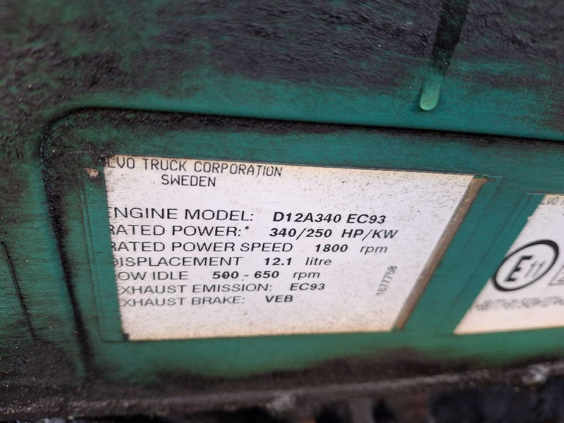 Volvo D12A340 - Двигатель: фото 2 Volvo D12A340 - Двигатель: фото 2