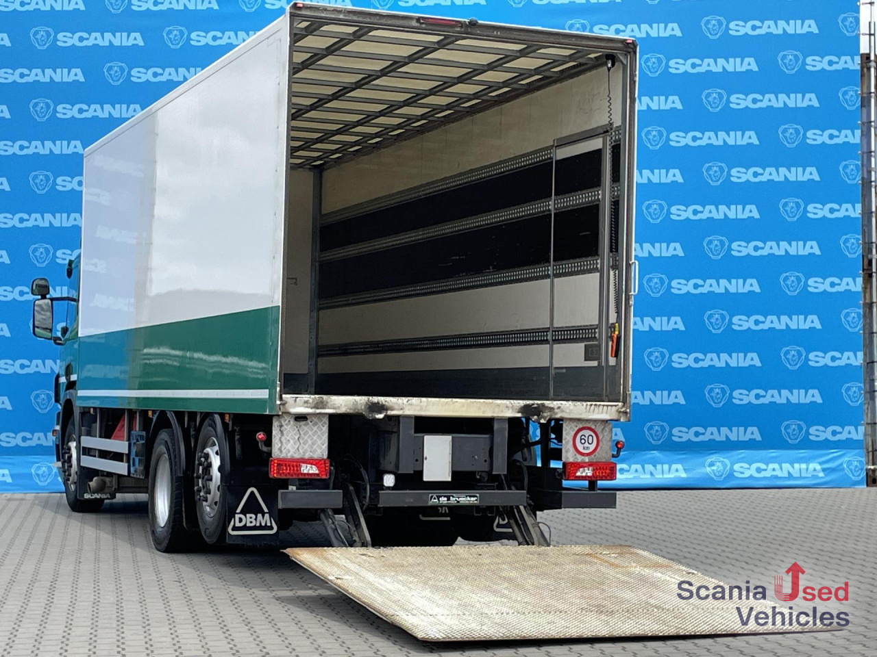 Грузовик с закрытым кузовом SCANIA P 320 DB6x2*4MNB RETARDER FULL AIR 8T TAIL LIFT 2T: фото 13