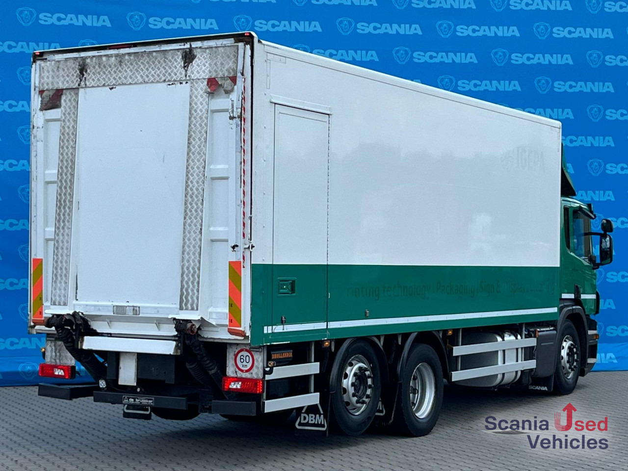 Грузовик с закрытым кузовом SCANIA P 320 DB6x2*4MNB RETARDER FULL AIR 8T TAIL LIFT 2T: фото 10