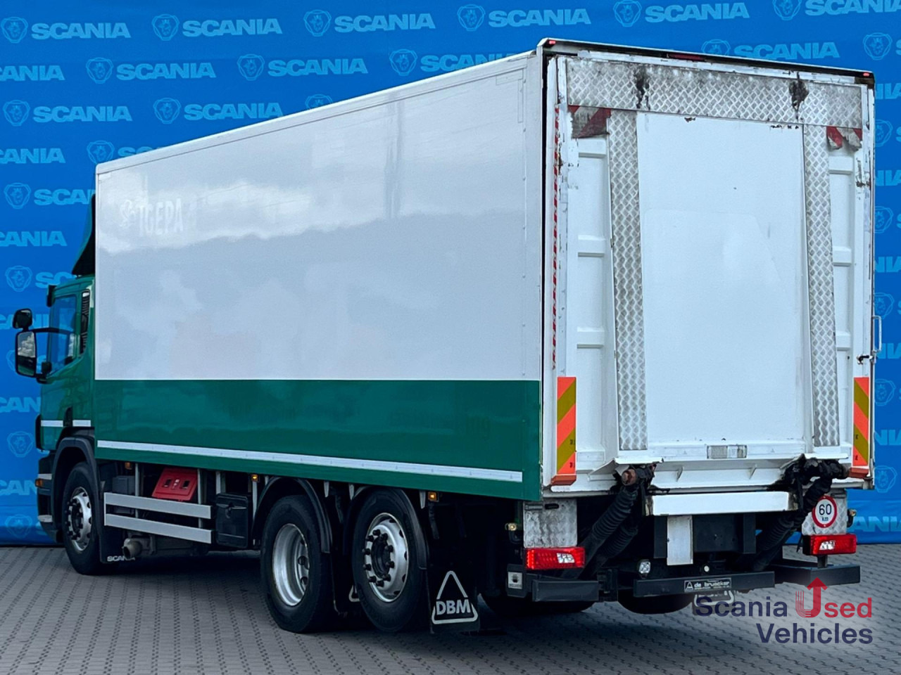 Грузовик с закрытым кузовом SCANIA P 320 DB6x2*4MNB RETARDER FULL AIR 8T TAIL LIFT 2T: фото 9