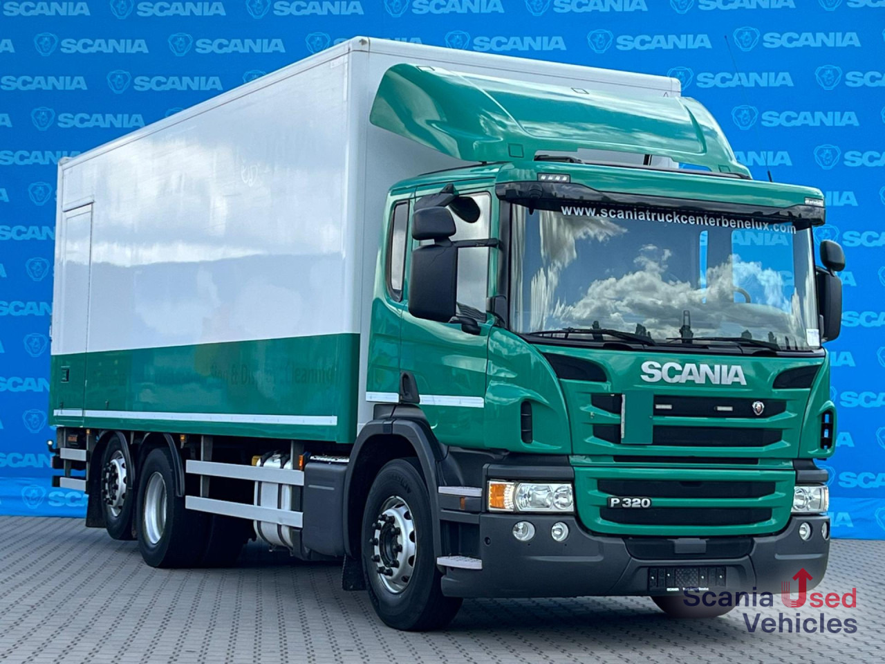Грузовик с закрытым кузовом SCANIA P 320 DB6x2*4MNB RETARDER FULL AIR 8T TAIL LIFT 2T: фото 8