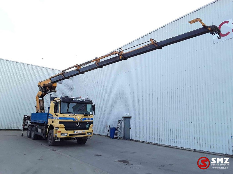 Mercedes-Benz Actros 3340 6x6 Effer 680 6s ext/remote 338'km - Грузовик бортовой/ Платформа, Автоманипулятор: фото 1 Mercedes-Benz Actros 3340 6x6 Effer 680 6s ext/remote 338'km - Грузовик бортовой/ Платформа, Автоманипулятор: фото 1