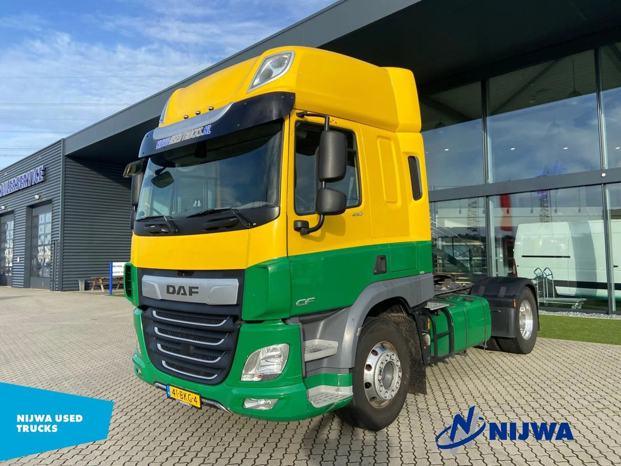 DAF CF 450 4x2 Welgro blower + Koelkast - Тягач: фото 1 DAF CF 450 4x2 Welgro blower + Koelkast - Тягач: фото 1