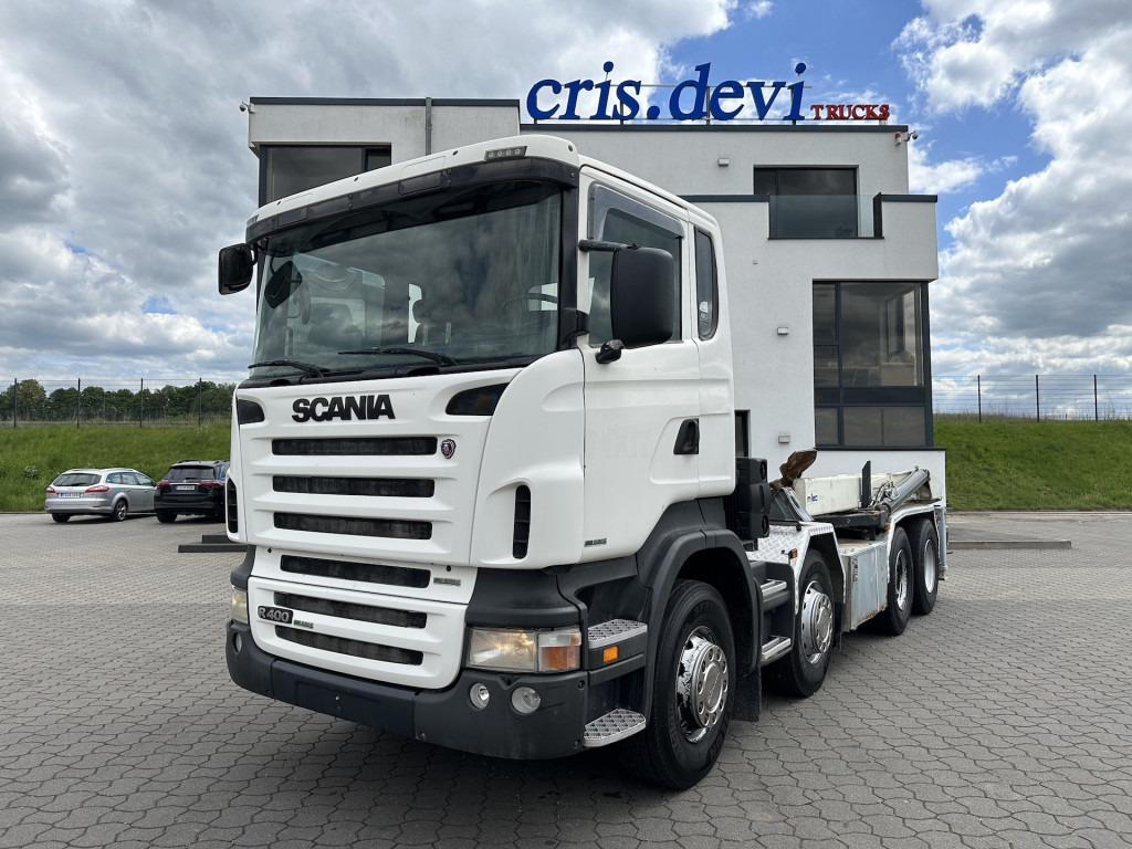 Scania R 400 8x4 Silosteller M Tec - Крюковой мультилифт: фото 1 Scania R 400 8x4 Silosteller M Tec - Крюковой мультилифт: фото 1