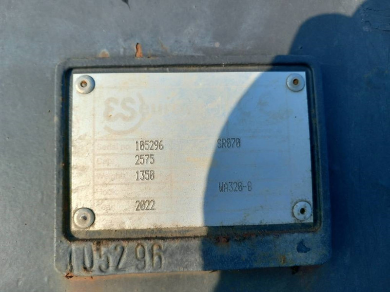 Eurosteel Puinriek WA320 - Ковш для Строительной техники: фото 4 Eurosteel Puinriek WA320 - Ковш для Строительной техники: фото 4