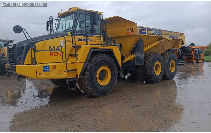 Komatsu HM400-5E0 - Сочленённый самосвал: фото 5 Komatsu HM400-5E0 - Сочленённый самосвал: фото 5