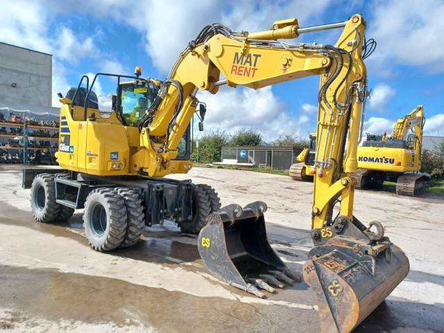 Komatsu PW138MR-11E0 - Колёсный экскаватор: фото 1 Komatsu PW138MR-11E0 - Колёсный экскаватор: фото 1