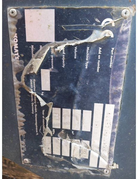 Komatsu WA380-8 Quick coupler & Bucket - Ковш для Строительной техники: фото 5 Komatsu WA380-8 Quick coupler & Bucket - Ковш для Строительной техники: фото 5