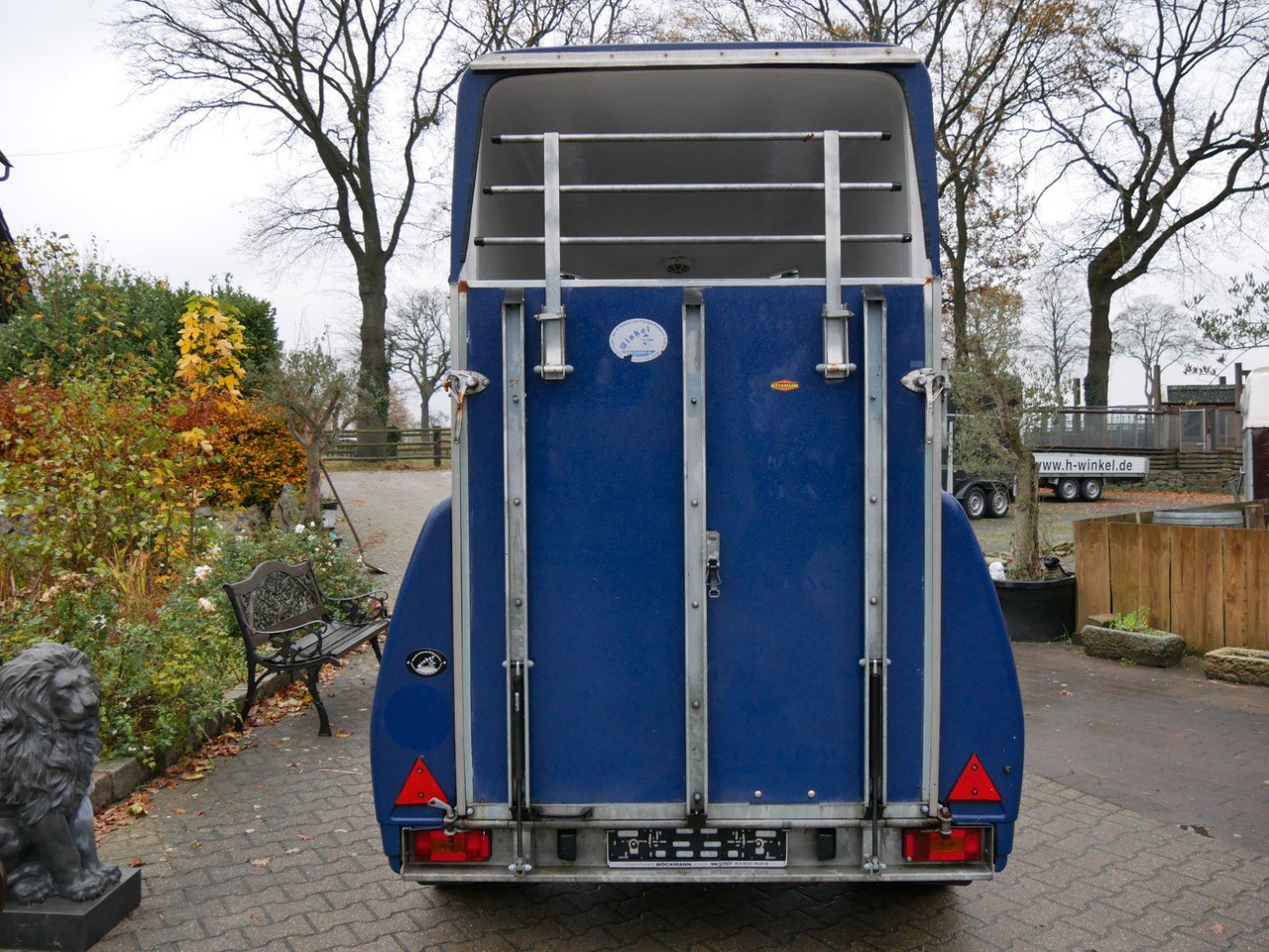 Böckmann Uno schwenkbare Klappe Fohlengitter - Прицеп для перевозки животных: фото 2 Böckmann Uno schwenkbare Klappe Fohlengitter - Прицеп для перевозки животных: фото 2