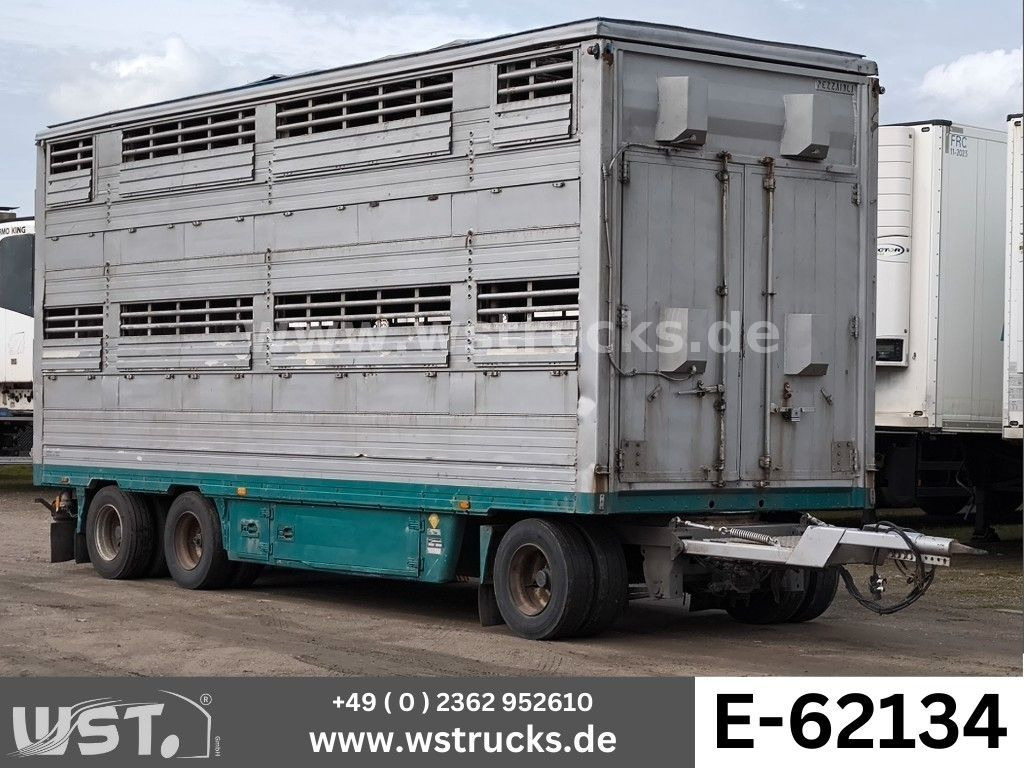 Pezzaioli 2 Stock RBA31F ausfahrbares Dach Viehanhänger - Прицеп для перевозки животных: фото 1 Pezzaioli 2 Stock RBA31F ausfahrbares Dach Viehanhänger - Прицеп для перевозки животных: фото 1