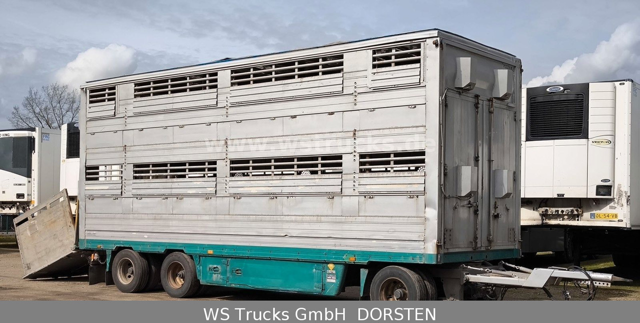 Прицеп для перевозки животных Pezzaioli 2 Stock RBA31F ausfahrbares Dach Viehanhänger: фото 6 Прицеп для перевозки животных Pezzaioli 2 Stock RBA31F ausfahrbares Dach Viehanhänger: фото 6