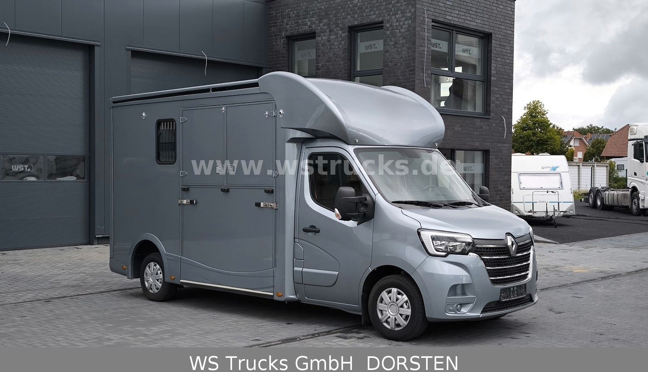 Renault Master 3 Sitze VollLeder Hengstausstattung - Коневоз: фото 2 Renault Master 3 Sitze VollLeder Hengstausstattung - Коневоз: фото 2