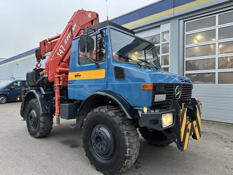 Unimog U 1500 (425) Ferrari Kran 147.2A*Jib* TÜV NEU! - Грузовик, Автоманипулятор: фото 1 Unimog U 1500 (425) Ferrari Kran 147.2A*Jib* TÜV NEU! - Грузовик, Автоманипулятор: фото 1