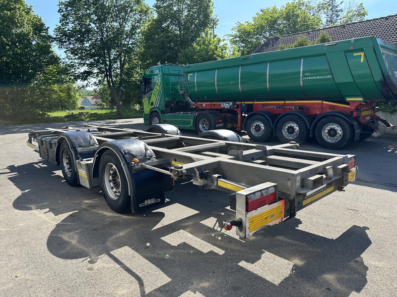H&W 4 x Tandem Lafette MEGA verzinkt Mitnahmestapl. 7. 3 x Tandem Lafette MEGA verzinkt Mitnahmestapl. 7.82 m - Прицеп-контейнеровоз/ Сменный кузов: фото 4 H&W 4 x Tandem Lafette MEGA verzinkt Mitnahmestapl. 7. 3 x Tandem Lafette MEGA verzinkt Mitnahmestapl. 7.82 m - Прицеп-контейнеровоз/ Сменный кузов: фото 4
